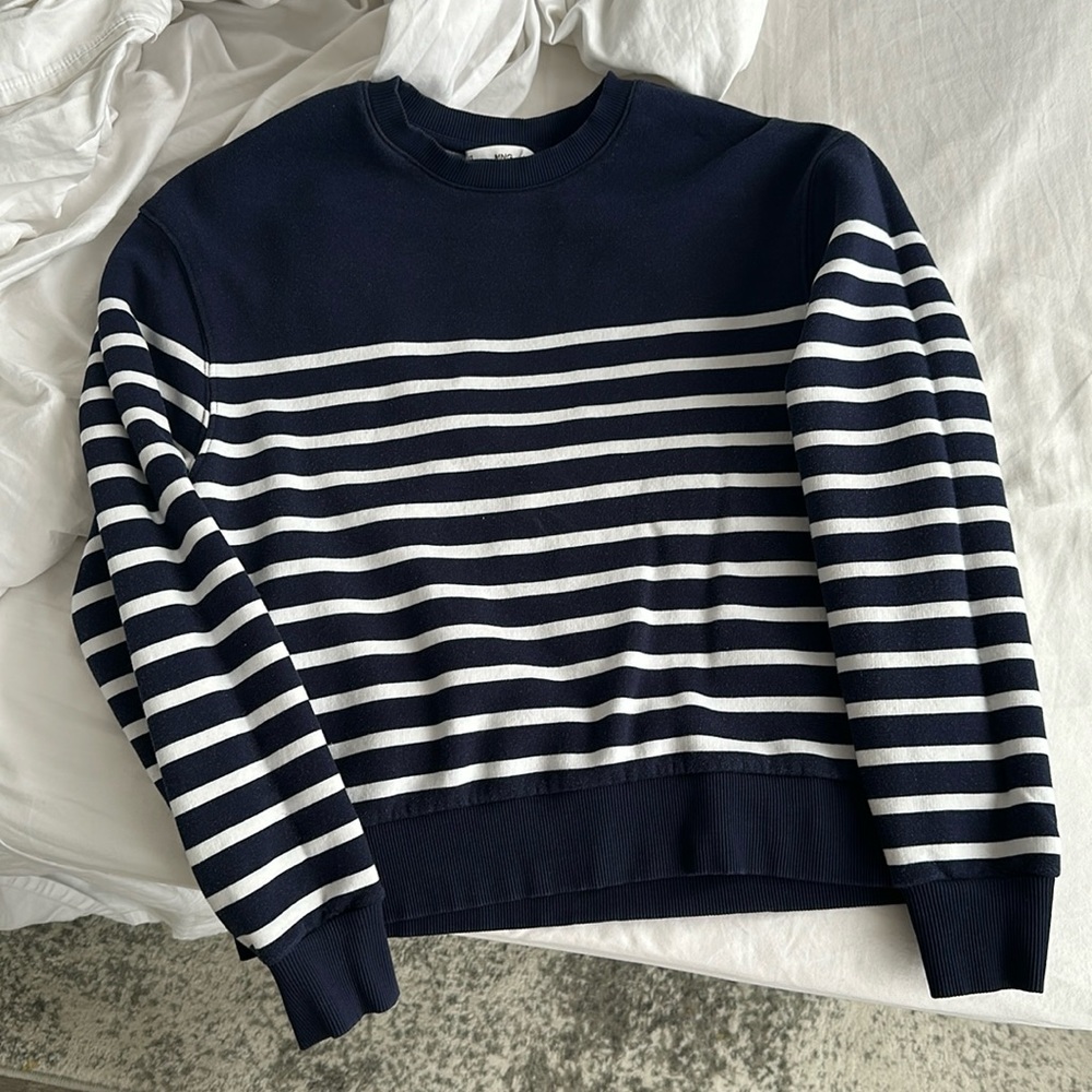 Mango striped sweater
